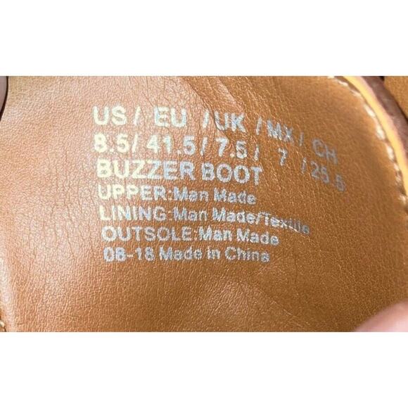 Unlisted Kenneth Cole Buzzer Mens 8.5 Boots Formal Classic Business Casual Work - Picture 7 of 9